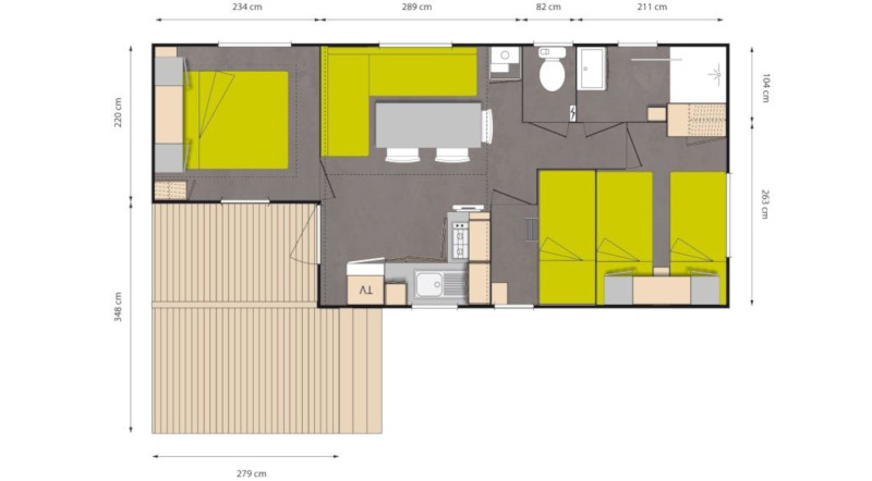plan mobil-home 31 lesconil